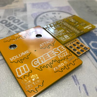 Image of III Cheese PCB and Faceplate