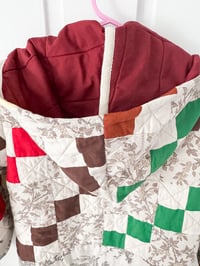 Image 4 of Handmade Upcycled Youth 7/8 Yrs Quilted Barn Coat