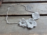 Image 3 of Dogwood Bracts and Leaf necklace