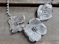 Image 7 of Dogwood Bracts and Leaf necklace