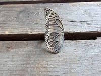 Image 2 of Monarch wing ring, size 5