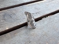 Image 1 of Monarch wing ring, size 5