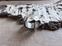 Image 5 of Aspen Bark ring, size 8.5-9