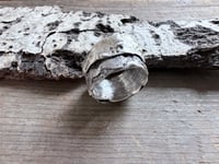 Image 7 of Aspen Bark ring, size 8.5-9