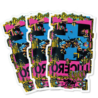 John Lucero "MASH UP" Sticker