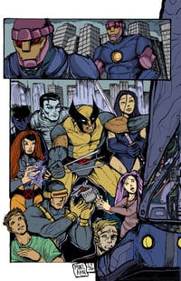 My X-Men & Coffee mini poster 
