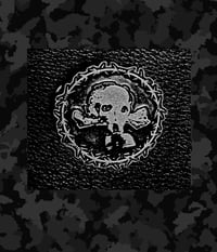 Revenge / S.C.D EP Gas Mask Icon / Black And Rustic Pewter Version / Pin