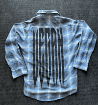 Image 1 of VEGAN UPCYCLED FLANNEL (MEDIUM)