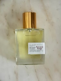 Image 1 of Eau de Parfum X Large Square Glass Bottle with Gold Lid