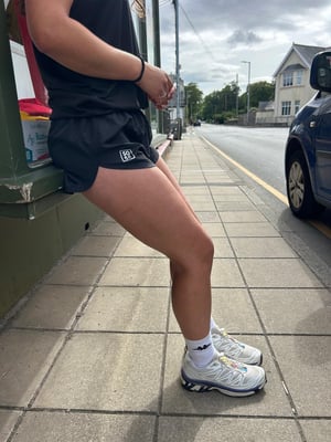 Image of SO58 Womens’s Running Shorts in Black 