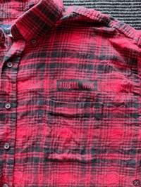 Image 3 of ALL GOOD NEVER BETTER UPCYCLED FLANNEL (XL)