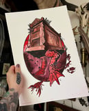 Image 2 of "Cemetery Plodder" Screenprinted Open Editions