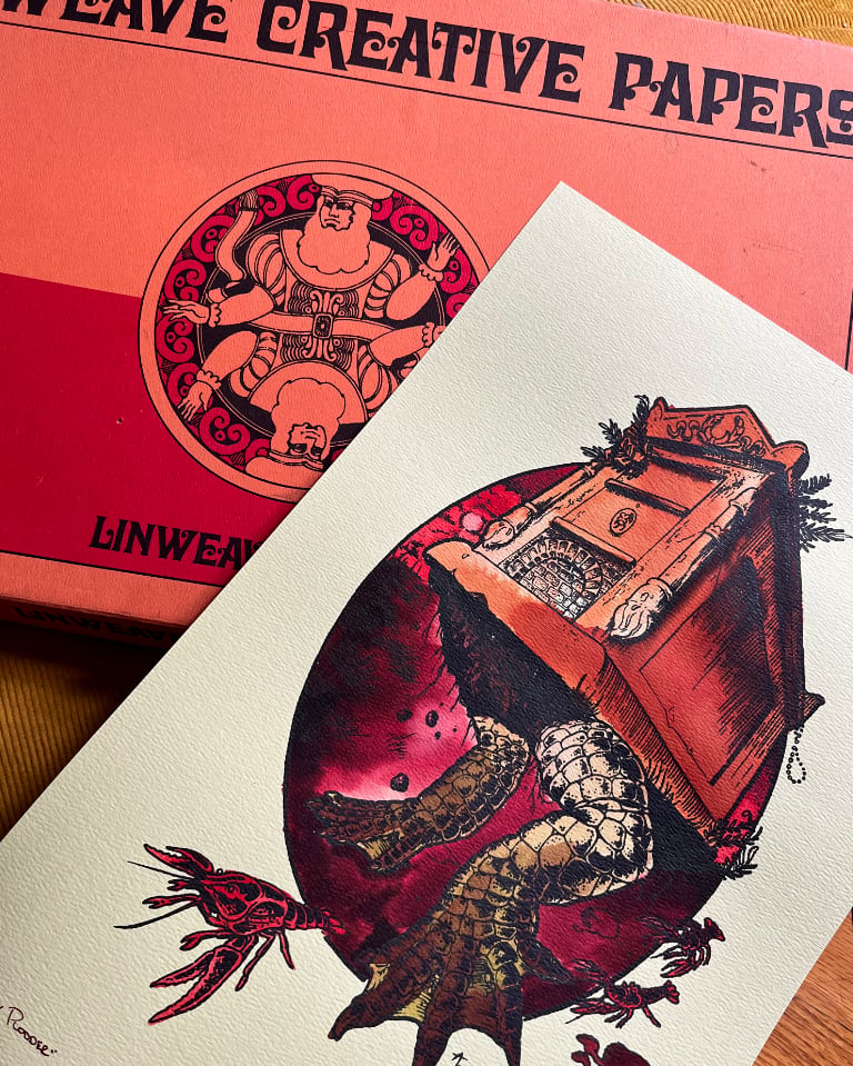 Image of "Cemetery Plodder" Screenprinted Open Editions