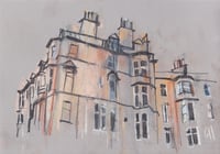 Image 2 of Corner of Belgrave Crescent and Belgrave Place,  Edinburgh - Charcoal and Soft Pa...