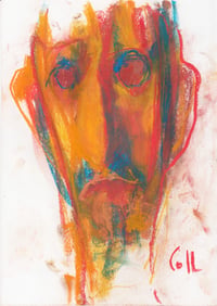 Image 2 of Elliot  - Sketchbook Drawing in Soft Pastels on Paper 