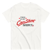 Image 1 of Official Car Show Shirt - White