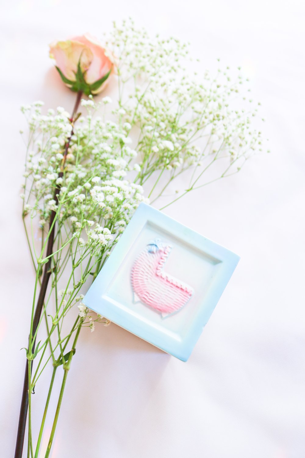 Vintage 1960s Velco Pastel Nursery Planter