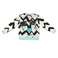 Image 1 of ZIG ZAG CARDIGAN