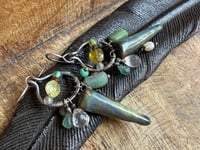 Image 10 of Among Blues and Greens earrings / n7