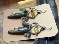 Image 17 of Among Blues and Greens earrings / n7