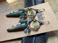 Image 19 of Among Blues and Greens earrings / n7