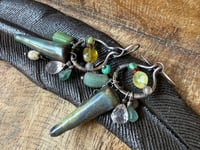 Image 20 of Among Blues and Greens earrings / n7
