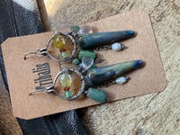 Image 24 of Among Blues and Greens earrings / n7