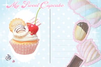 Image 2 of My sweet cupcake postcard set