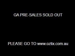 Image of VADER - MELBOURNE - CROXTON - WED 25 NOV - GA PRESALE