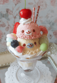 Image 1 of Mamegoma display food parfait