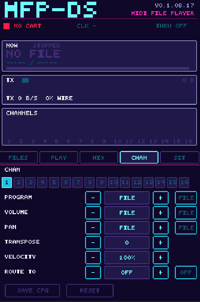 Image 4 of MFP-DS - MIDI File Player Output for NDS and NDS Lite - Downloadable ROM - 1.31B -  (08/13/2026)