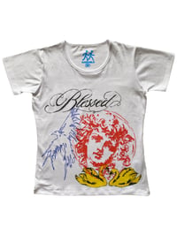 blessed cursive tee