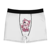 Image 1 of Men's Boxer Briefs (AOP) lucky kitten co