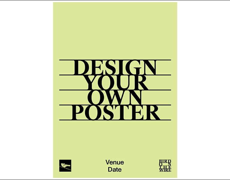 Design Your Own Poster