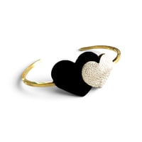 Image 1 of Bracelet, modèle LOVE , Bordeaux