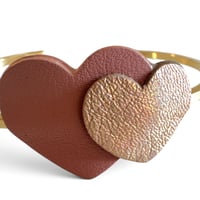 Image 3 of Bracelet, modèle LOVE , Nude