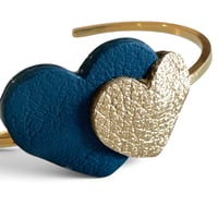 Image 2 of Bracelet, modèle LOVE , Bleu