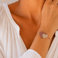 Image 3 of Bracelet, modèle LOVE , Kaki
