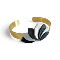 Image 1 of Bracelet, modèle Floralia  , Noir