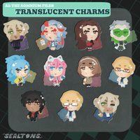 Image 2 of AI:TSF Translucent Charms [PREORDER]