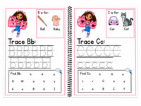 Image 3 of Alphabet Trace Book 