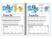 Image 4 of Alphabet Trace Book 