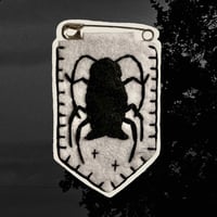 Image 1 of Cockroach Brooch (White)