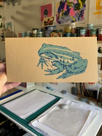 Image 1 of Northern Pool Frog Card