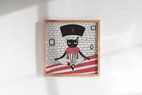 Image 5 of Popcorn and cats - print