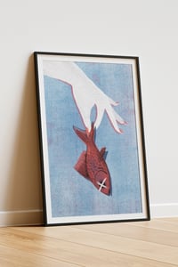 Image 3 of Save the fish! - print