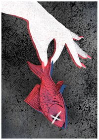 Image 4 of Save the fish! - print