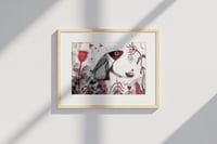 Image 2 of Little red boat - print