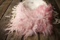 Petal Gradient hand felted fur
