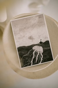 Image 4 of Little black boat - print
